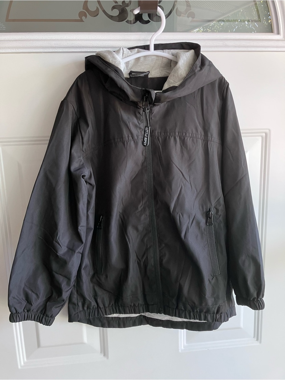 Little Bipsy black lined jacket 4T 5T